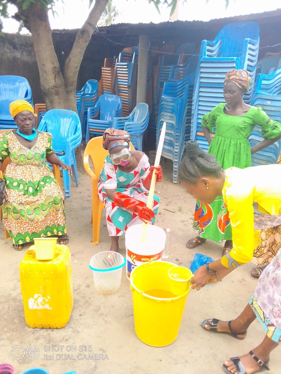 Fabrication de savon22